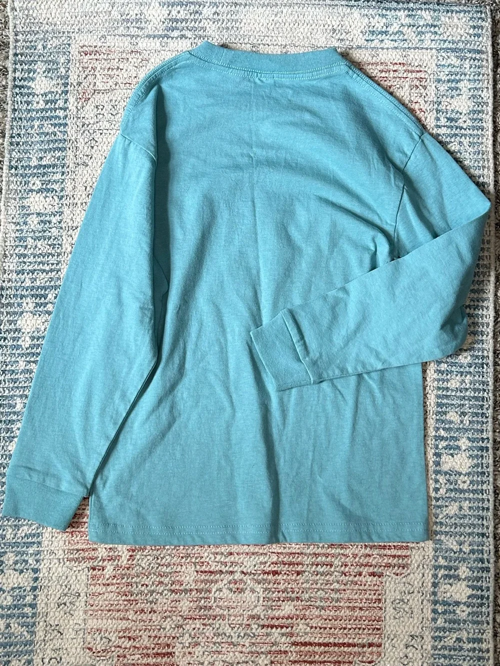 🏔️ALASKA Vintage Outdoor Travel Graphic Long-Sleeve Kids Tee - Boys Ages 6-8